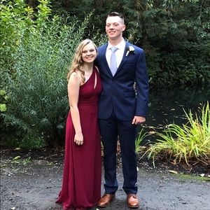 Long loose prom/bridesmaid dress. Worn once